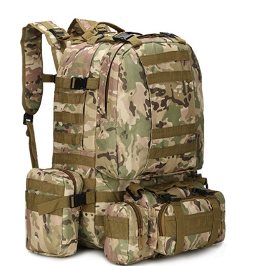 Rugged Camouflage Adventure Backpack