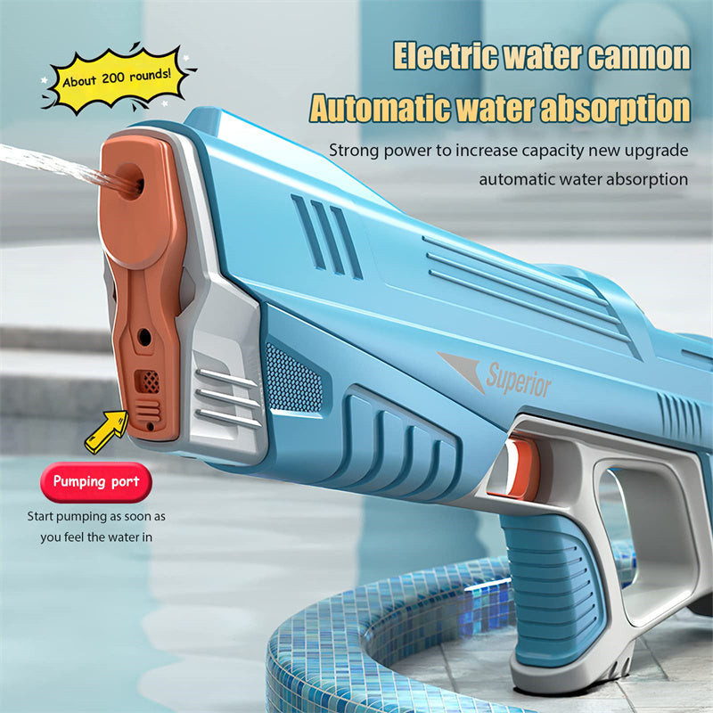 Epischer elektrischer Wasserblaster – kampfbereiter Spaß