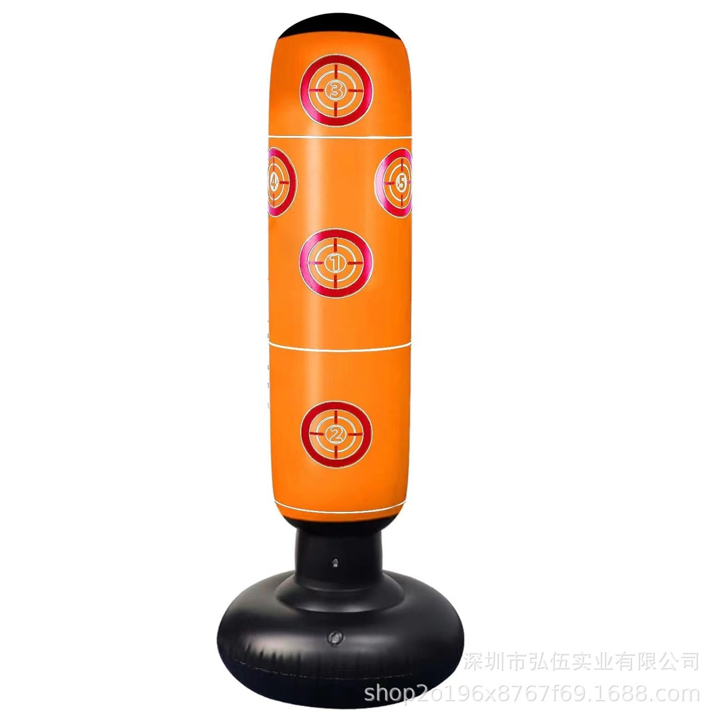 Saco de boxeo inflable Dynamic Ninja