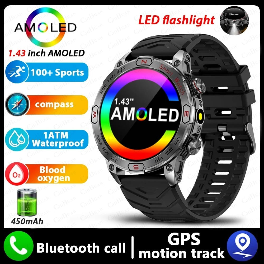Revolutionary HD Smart Watch - Unleash Adventure!
