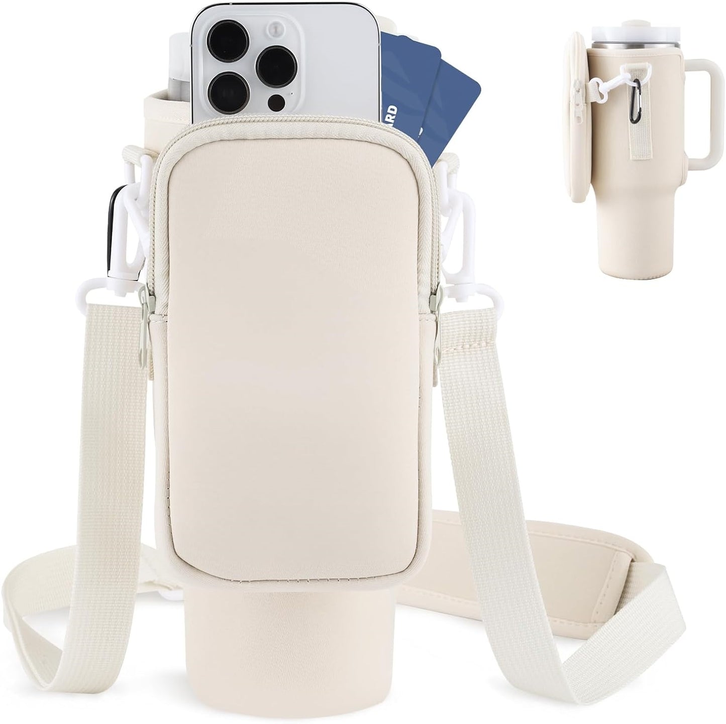 Conquer Adventure: Premium Water Bottle Carrier