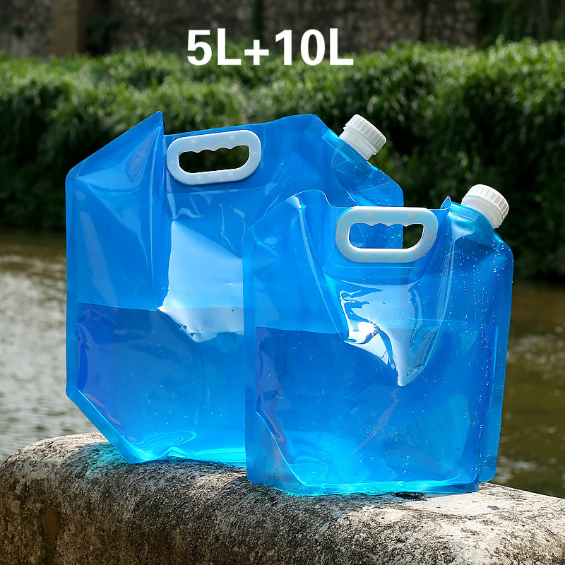 Abenteuerbereite tragbare Wasserbeutel – Zusammenfalten und los!