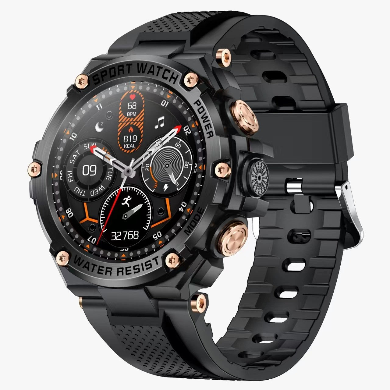 Adventure-Ready Smartwatch with Dynamic Display