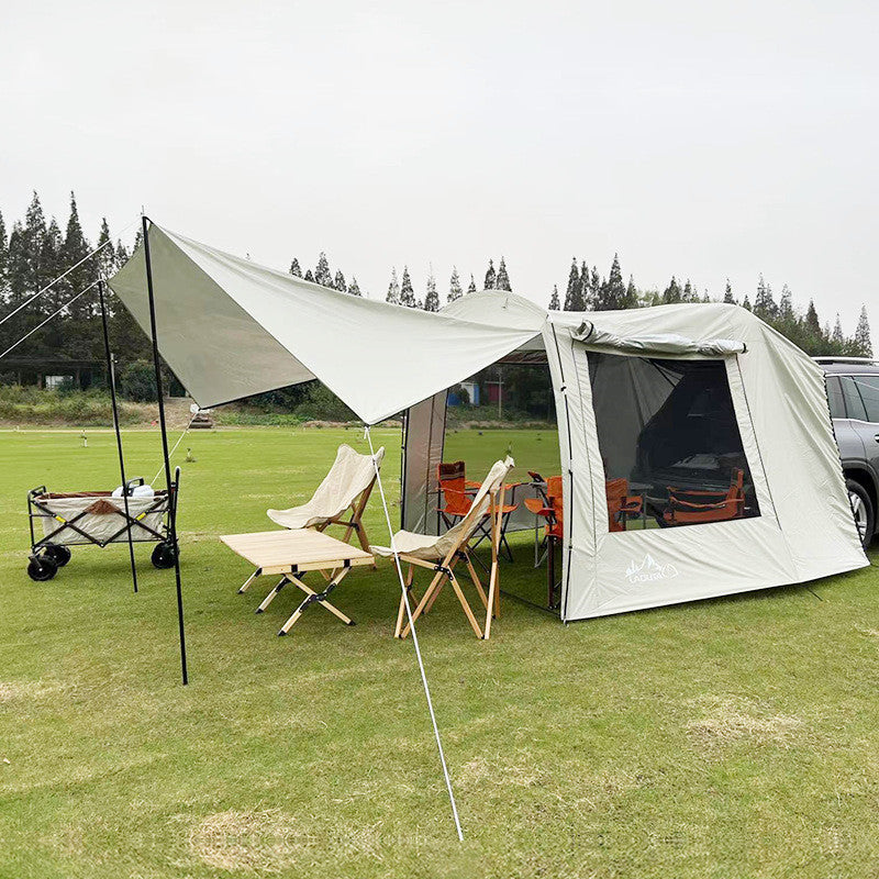 Ultimate Adventure Roof Tent: Sun & Rain Shield