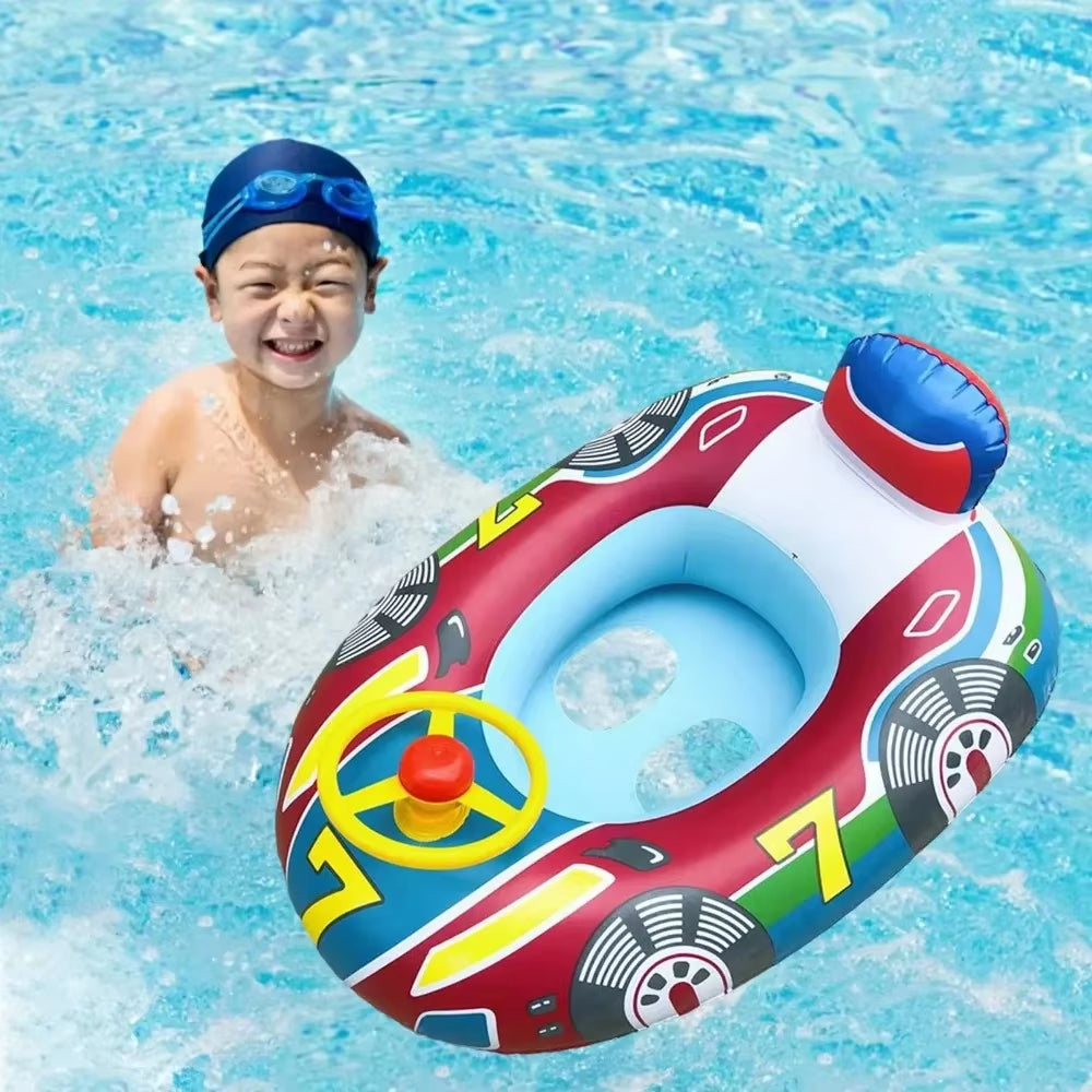 Children's Inflatable Swimming Mattress for Beach and Pool Activities