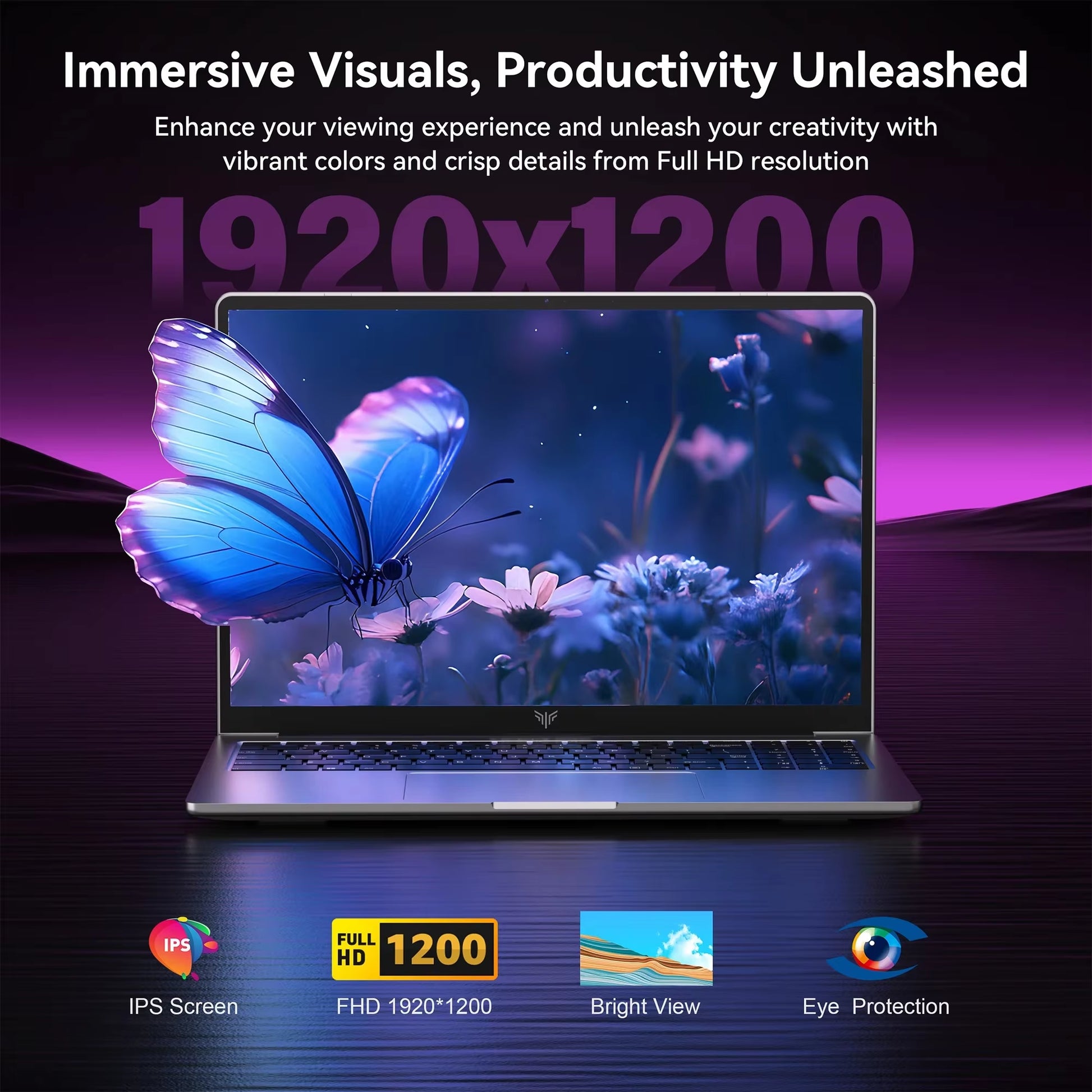 ACEMAGIC AX16 Laptop -  N97, 16-Inch Display, 16GB LPDDR4 RAM, 512GB SSD, Lightweight Business Notebook, Windows 11 Pro
