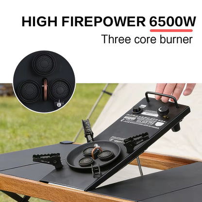Panda's Portable Heat Blast: The Stove That Packs a Punch for Hungry Hikers!