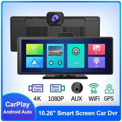 Revolutionary 4K Dual Screen Carplay Recorder