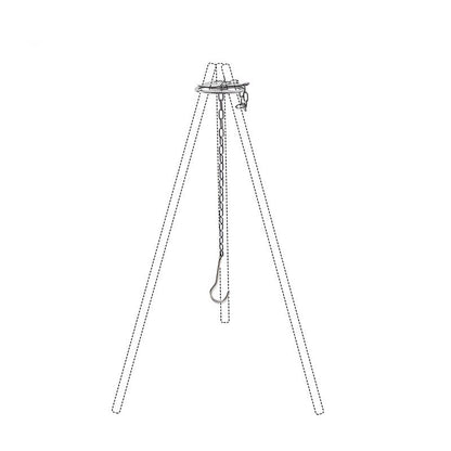 Adventure-Ready Triangle Campfire Support