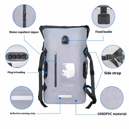 Desbloquea la aventura: mochila impermeable de 32 litros