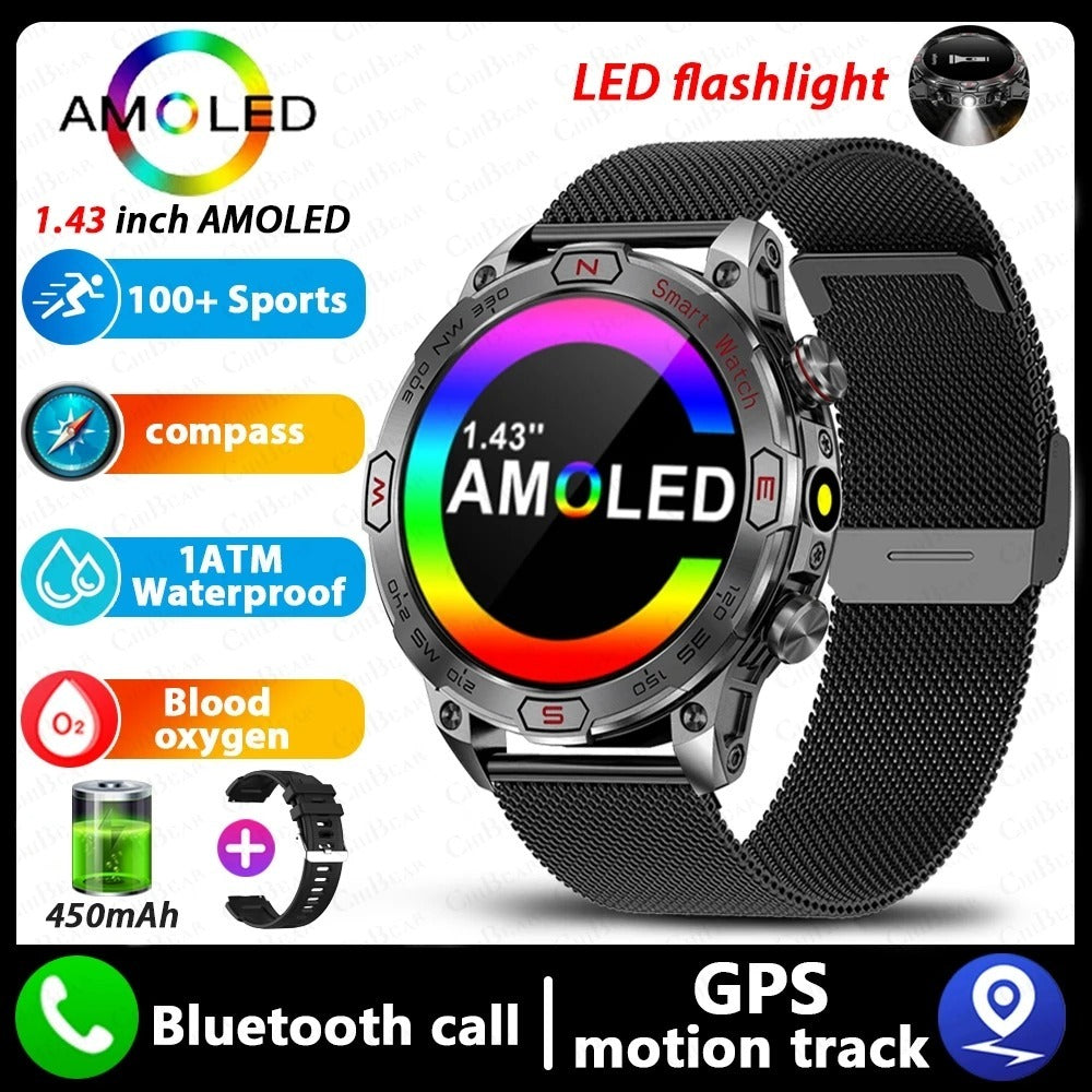 Revolutionary HD Smart Watch - Unleash Adventure!