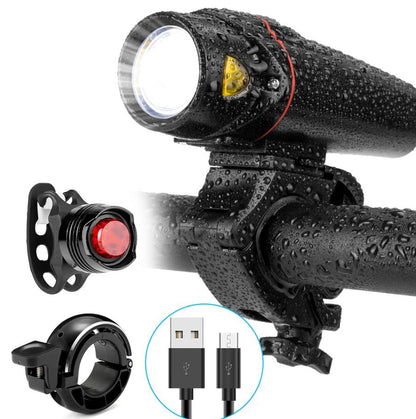 Unleash Adventure: USB Bike Headlight & Tail Light