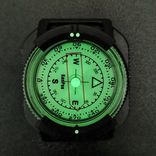 Adventurer's Dynamic Glow Compass Watch