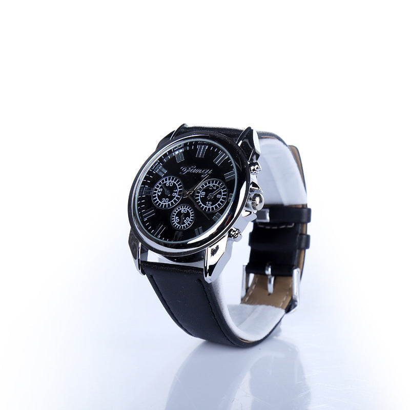 Unleash Adventure: Men's Luxe Belt & Watch Set
