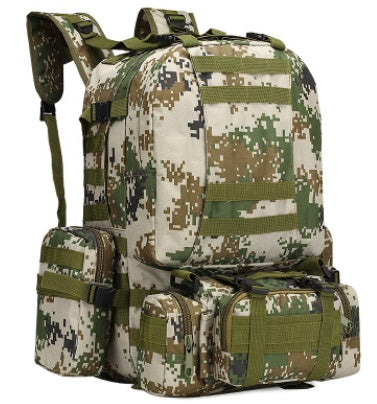 Rugged Camouflage Adventure Backpack