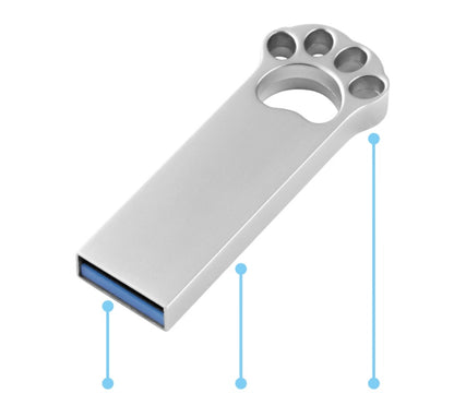 Dynamischer wasserdichter USB-Geschenkstick aus Metall