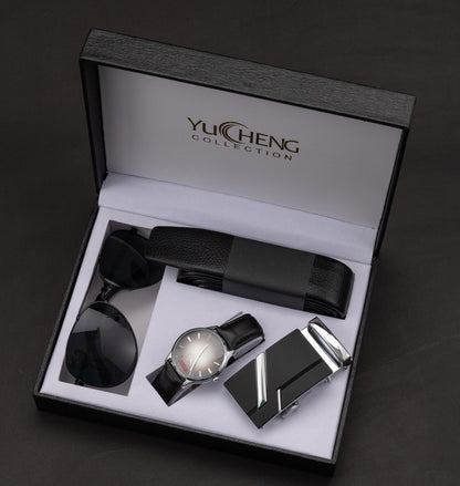 Geschenkset für dynamische Männer: Luxuriöse Business-Essentials