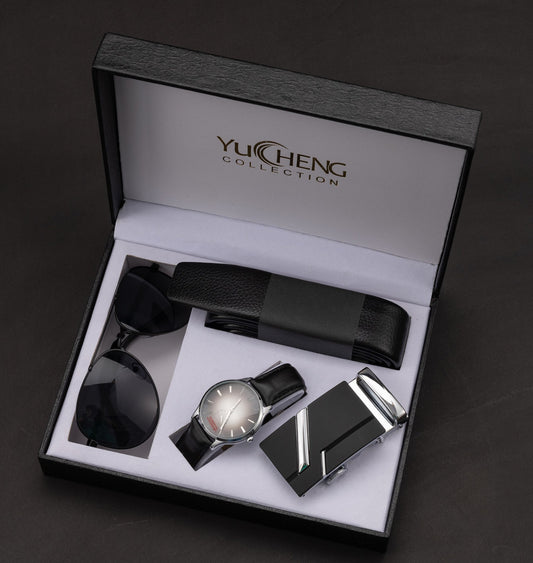 Geschenkset für dynamische Männer: Luxuriöse Business-Essentials