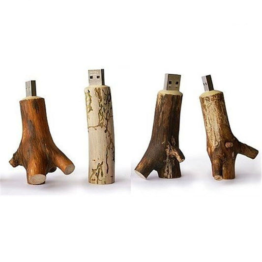Unlock Adventure: Wood USB Stick – Nature's Charm
