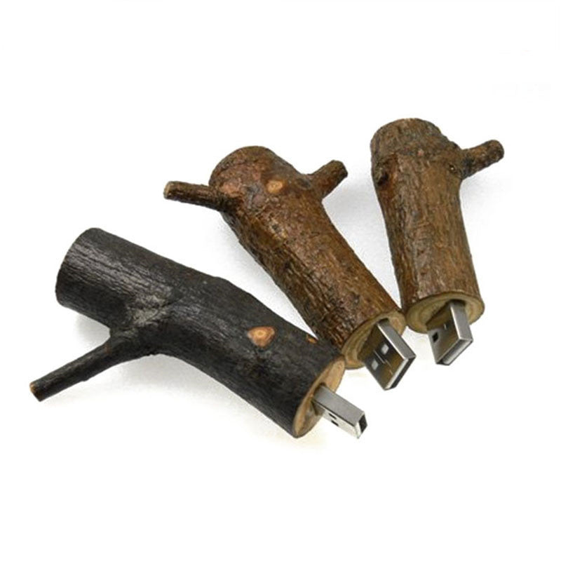 Unlock Adventure: Wood USB Stick – Nature's Charm
