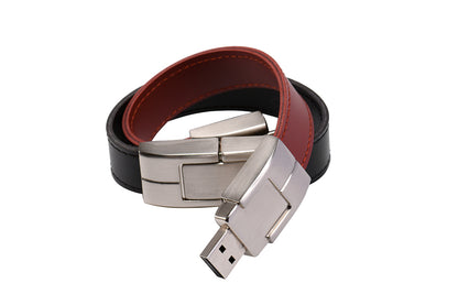 Elegant Customize Leather USB - Boost Your Brand