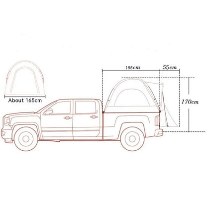 Adventure-Ready Multi-Function Car Tent