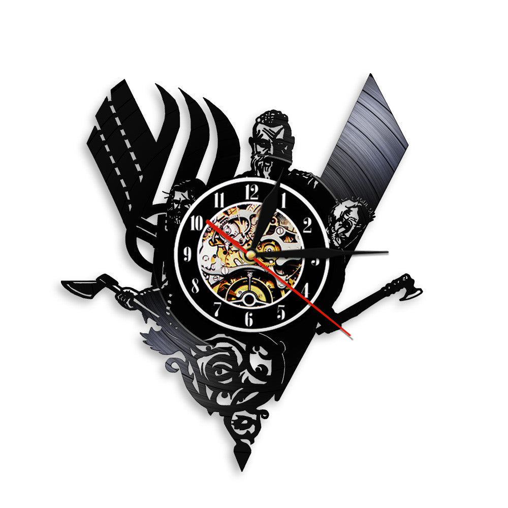 Warrior's Ancient Vinyl Timepiece - Bold & Unique!