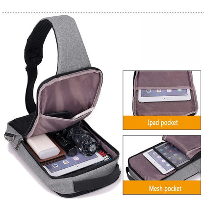 Secure & Charge Adventurer's Crossbody Bag