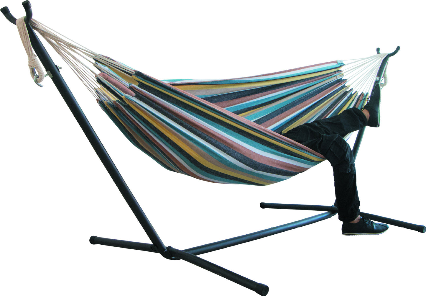 Adventure-Ready Canvas Double Hammock