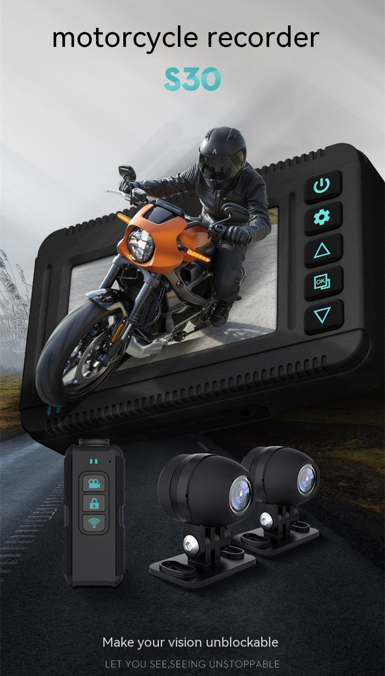 Ultimativer Adventure HD-Motorrad-GPS-Recorder