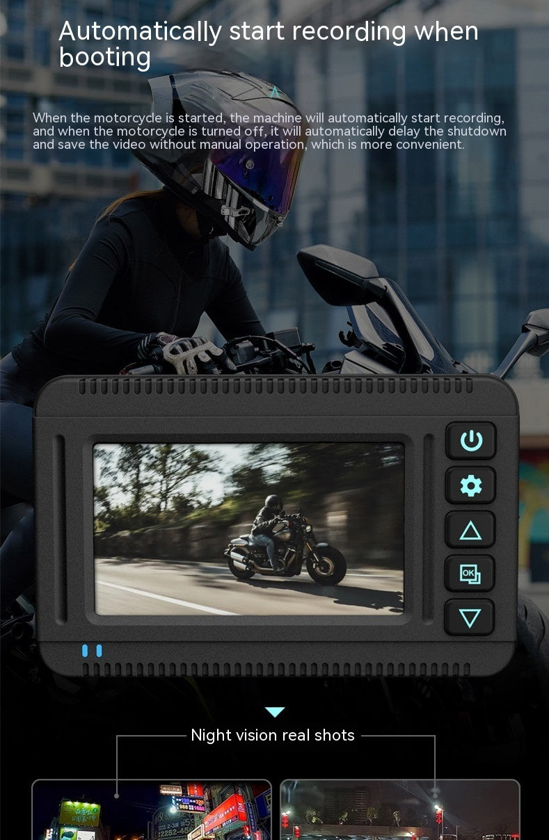 Ultimativer Adventure HD-Motorrad-GPS-Recorder
