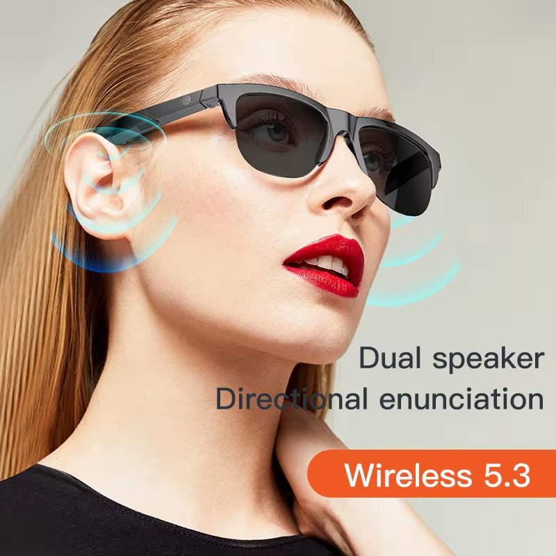 Xiaomi  Smart Sunglasses with Bluetooth Connectivity, Hi-Fi Audio, and UV Protection for Outdoor Sports - Waterproof Design for Men and Women