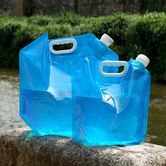 Abenteuerbereite tragbare Wasserbeutel – Zusammenfalten und los!
