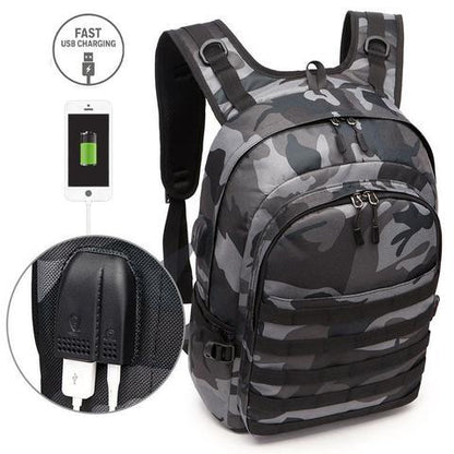 Abenteuerbereiter Rucksack mit USB-Ladefunktion