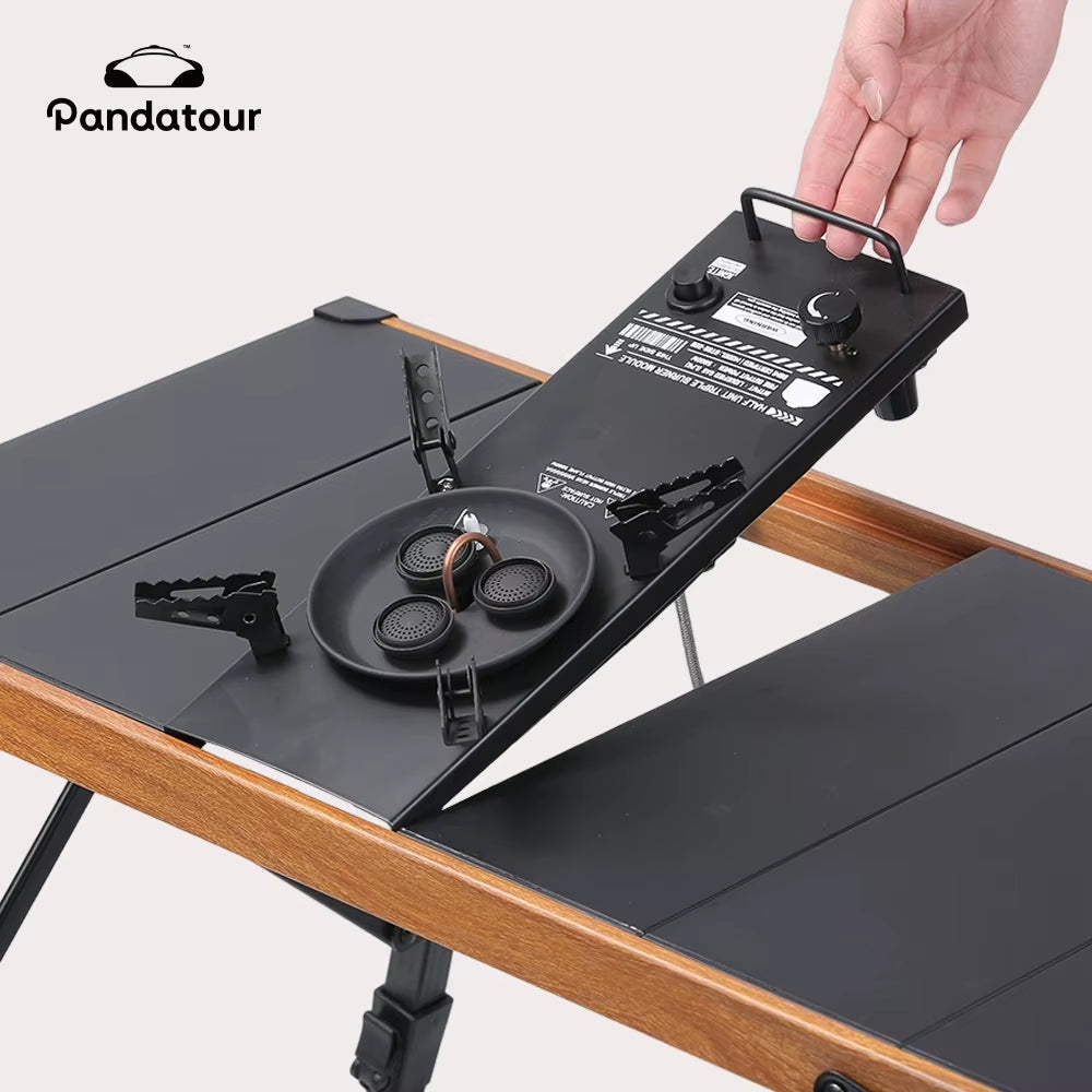 Panda's Portable Heat Blast: The Stove That Packs a Punch for Hungry Hikers!