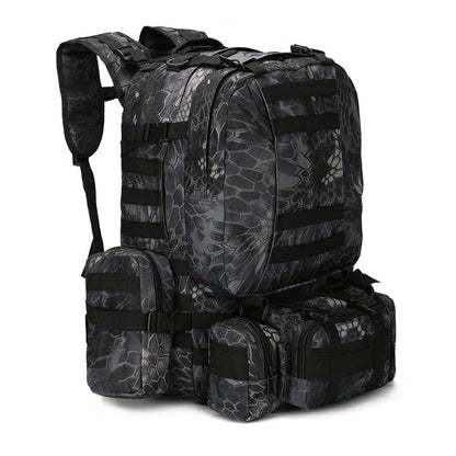 Rugged Camouflage Adventure Backpack