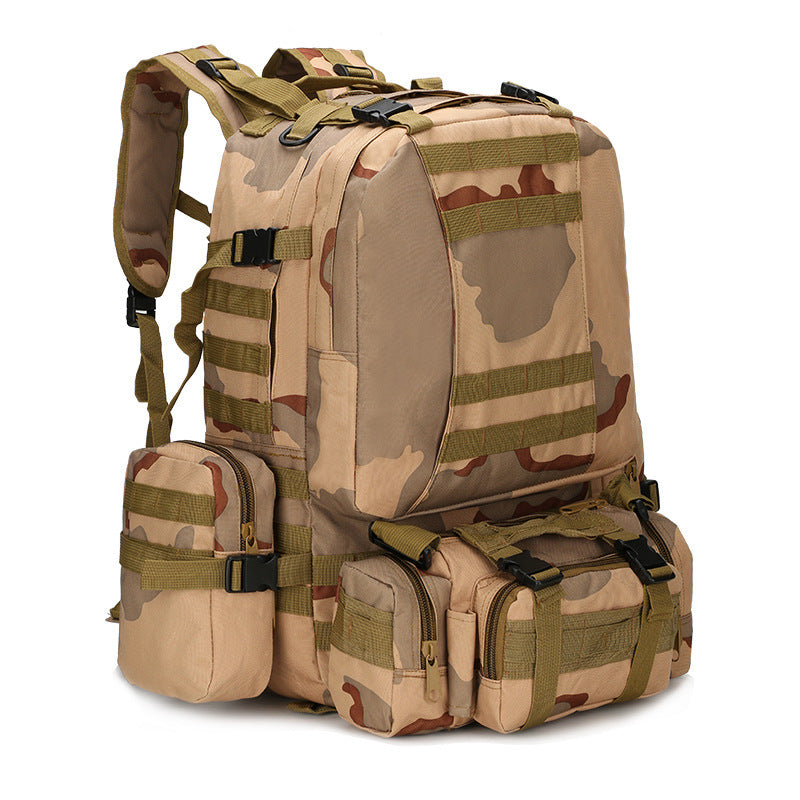 Rugged Camouflage Adventure Backpack