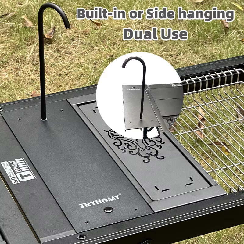 IGT Elektrischer Wasserspender für Camping – IGT 3000 mAh Wasserdichte Wasserpumpe mit Aluminium-Tischeinheit und Zubehör