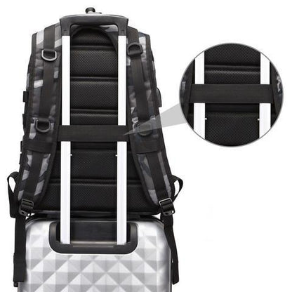 Abenteuerbereiter Rucksack mit USB-Ladefunktion