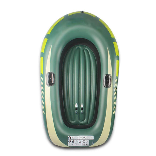 PVC Inflatable Boat Single/Double Person Kayak High Quality Canoe Motor Boat Suitable for Fishing Rafting Diving Water Transport