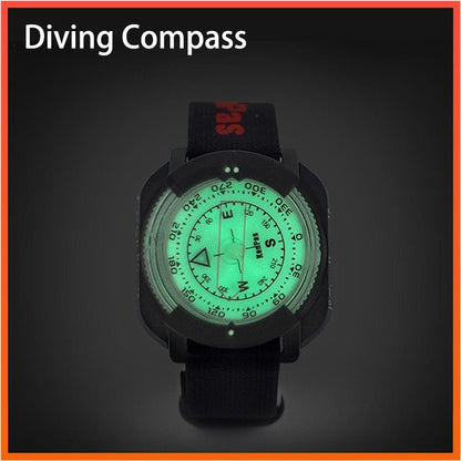 Adventurer's Dynamic Glow Compass Watch