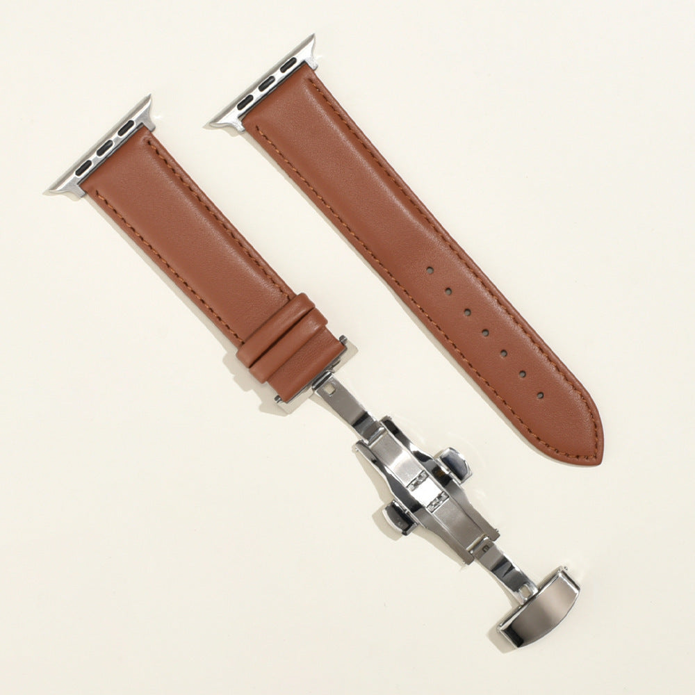 Erleben Sie Vielseitigkeit: Luxuriöses Uhrenarmband aus Rindsleder