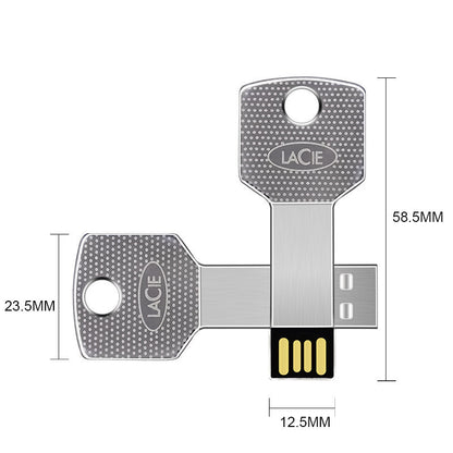 Sleek Adventure-Ready Waterproof USB Key Drive