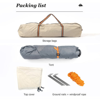 Quick-Open Adventure Camping Tent - Action Ready!