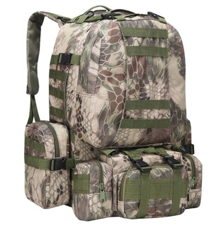 Rugged Camouflage Adventure Backpack