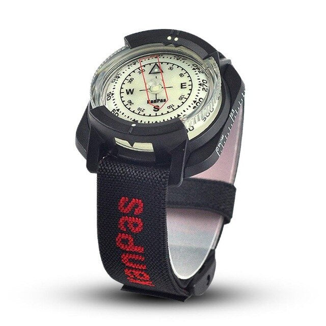 Adventurer's Dynamic Glow Compass Watch