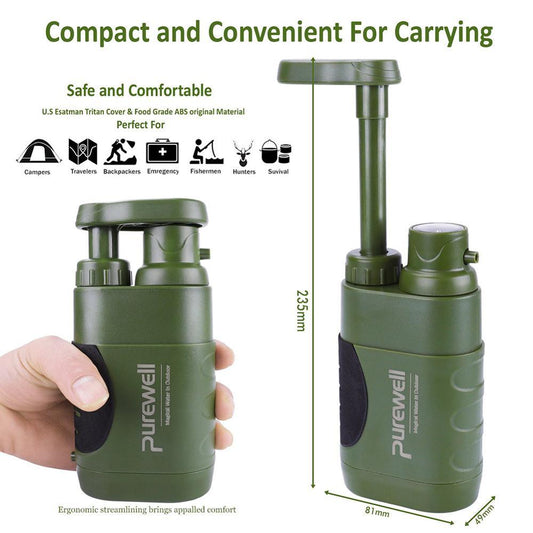 Essential Outdoor Survival Water Purifier