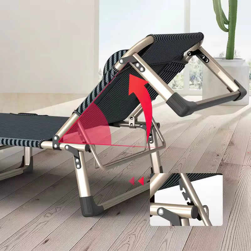 Portable Ultralight Folding Camping Bed for Single Person - Ideal for Hiking and Outdoor Use