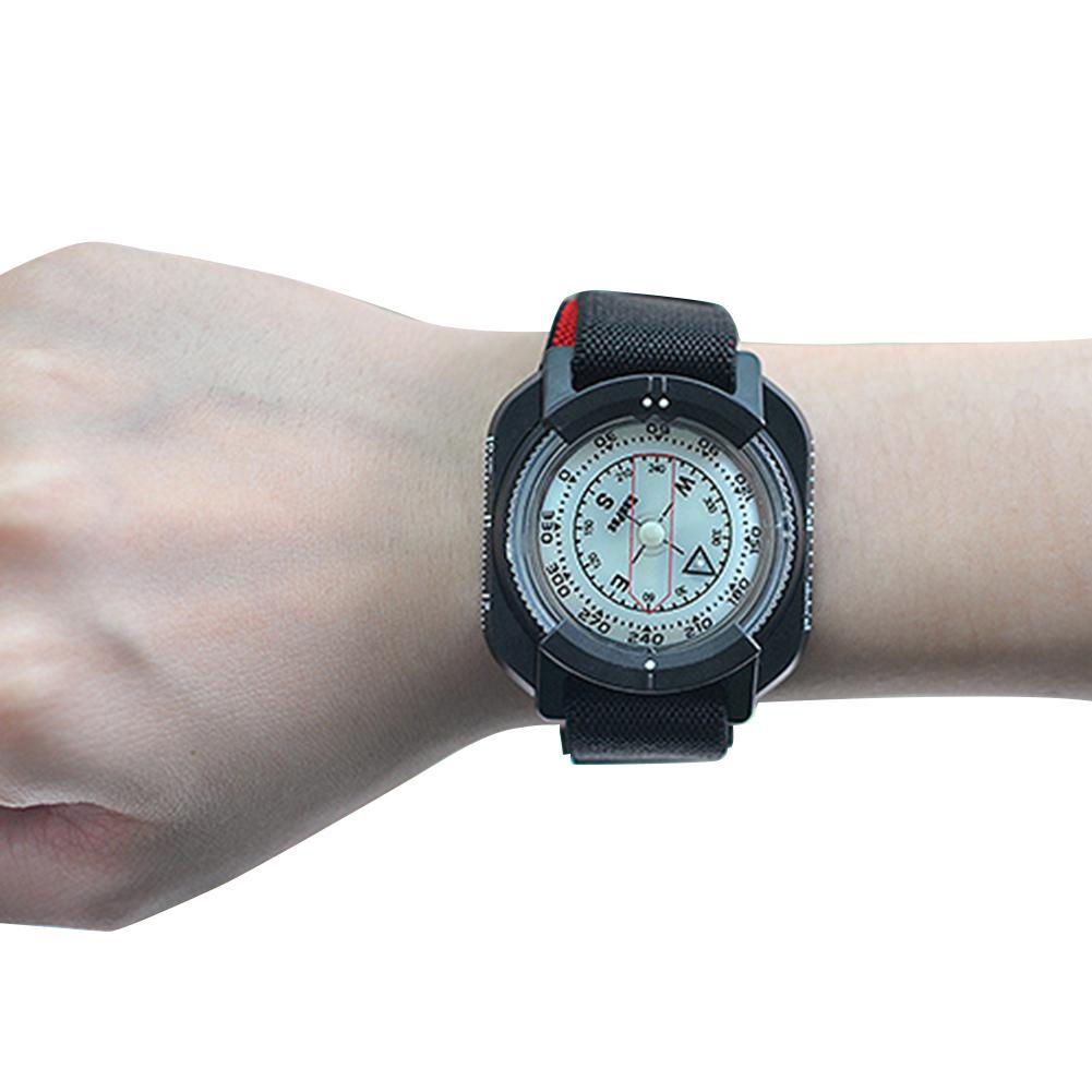 Adventurer's Dynamic Glow Compass Watch