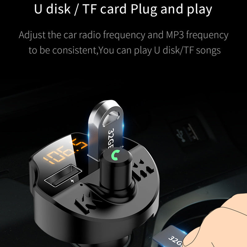 Revolutionary T66 Car Bluetooth Magic Player